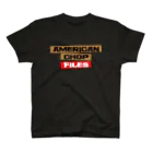 b.n.d [街中でもラグビーを！]バインドの〝AMERICAN CHOP FILES〟　文字 Regular Fit T-Shirt