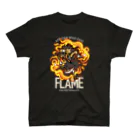 大工碧のFLAME T-shirt（dark） Regular Fit T-Shirt