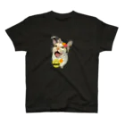 sasa9"のひまわりミケちゃん Regular Fit T-Shirt