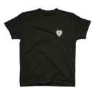 CRAZY GROUPの狂狼半袖Tシャツ（背面狂狼/白文字） Regular Fit T-Shirt