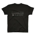 Amateur Academyの北の地獄T（印刷色：ホワイト）  Regular Fit T-Shirt