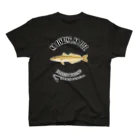 猫と釣り人のSHIROGISU_EB_2CW Regular Fit T-Shirt