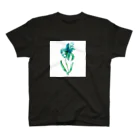 つゆりのemerald flower Regular Fit T-Shirt