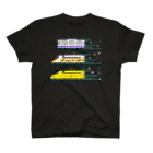 millionmirrors!のはたらくでんしゃ(先頭車両キラキラ) Regular Fit T-Shirt