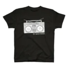 takeyaの80年代 ラジカセ 80's Japanese Boombox _c スタンダードTシャツ