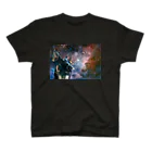 lotus_6のSpace German shepherd-MKⅡ スタンダードTシャツ