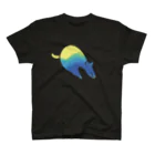 miiyaの三居屋のa piece of animation にじいろの黒ねこ TTTe Regular Fit T-Shirt