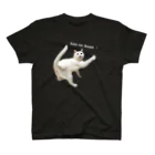 えみちーず（元野良と保護猫の為に🐾）のわんぱく　レオちゃん スタンダードTシャツ