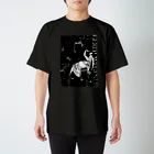 Cordelia　SUZURI分室のGERDA "Collage black×black" スタンダードTシャツ