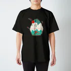 愉快レトロ雑貨屋★39太郎のにこにこメロンソーダのかき氷 Regular Fit T-Shirt