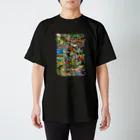 ウラケンストアの毒毒アニマルボタニカル Regular Fit T-Shirt