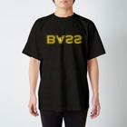 2753GRAPHICSのURAME BASS TEE（マスタードロゴ） Regular Fit T-Shirt