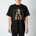 うさぎのうみちゃんねるショップのむぎちゃんトランスフォーメーション-うさぎのうみのうさ友シリーズ Regular Fit T-Shirt
