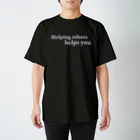 semioticaのHelping others helps you. スタンダードTシャツ