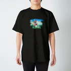 かわいいにゃんことワンコの絵のお店のAKIRA.柴 Regular Fit T-Shirt