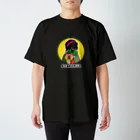 えるポピ・ハッピー・グッズショップの見てるだけポリスのウロコインコ  スタンダードTシャツ