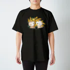 ただのなまけもののミモザ運び隊 スタンダードTシャツ