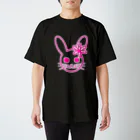 Rabbitflowerのびっくり♥らびこ♥ピンク Regular Fit T-Shirt