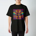 鍛冶銀のpsychedelic tシャツ Regular Fit T-Shirt