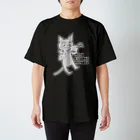 モスクワノマンボウのさかなねこ スタンダードTシャツ