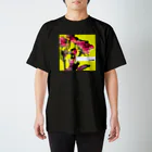 AXELのエモグリッチフラワー Regular Fit T-Shirt