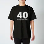 40RCの40RC公式Tシャツ（白文字） スタンダードTシャツ