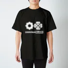 かとちんのCHIKUWA BLACK 〜WHITE スタンダードTシャツ