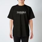 office SANGOLOWの銀座！YANAKA GINZA metaliclogo Regular Fit T-Shirt