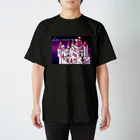 Lichtmuhleのモルモット達の王国(夜) スタンダードTシャツ