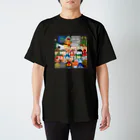 デザインオフィスWA-plusのJAPANESE MONSTER ALL STAR'S Regular Fit T-Shirt