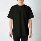 HOLLOW SQUIDのFLYAWAY_BLACK スタンダードTシャツ