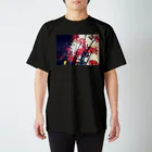 メンヘラガールの曼珠沙華 彼岸花Tシャツ スタンダードTシャツ