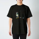 flip flapのForest cat(釣りver.) スタンダードTシャツ