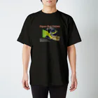 Papua New GuineaのPapua New Guinea  BLACK Regular Fit T-Shirt