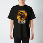 大工碧のFLAME T-shirt（dark） Regular Fit T-Shirt