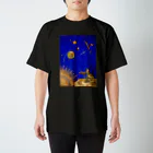 Guignolの「天体観測展・月世界旅行」 Regular Fit T-Shirt