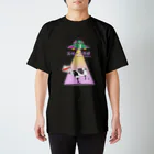 SpaceLabDesignのスペース牛 スタンダードTシャツ