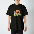 いんこちゃんの里のパンジーとインコ Regular Fit T-Shirt