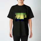 PukuFukuの海岸から見えたキリン スタンダードTシャツ