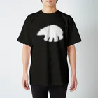 Shirokumaのしろくまくん　かける スタンダードTシャツ