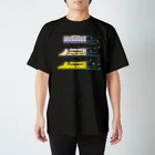 millionmirrors!のはたらくでんしゃ(先頭車両キラキラ) Regular Fit T-Shirt