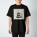 YUICHI design shopのBEERねこ Regular Fit T-Shirt