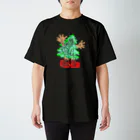 優しい月のクリスマスツリーくんバンザイ！ Regular Fit T-Shirt