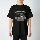 NOTARIのJ.G.サラマンダー大学ロゴ（白） Regular Fit T-Shirt