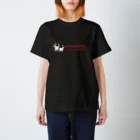 ヤママユ(ヤママユ・ペンギイナ)のロックホッパー×ピクセルロゴ スタンダードTシャツ