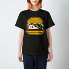 さきとものお店の とり男バーガー スタンダードTシャツ