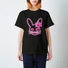 Rabbitflowerのびっくり♥らびこ♥ピンク スタンダードTシャツ