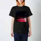 水草の夜の水面 スタンダードTシャツ