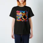 いきもの戯画の花園シェパード Regular Fit T-Shirt