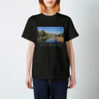 Rami's SouvenirsのROCKY MOUNTAIN - white logo スタンダードTシャツ